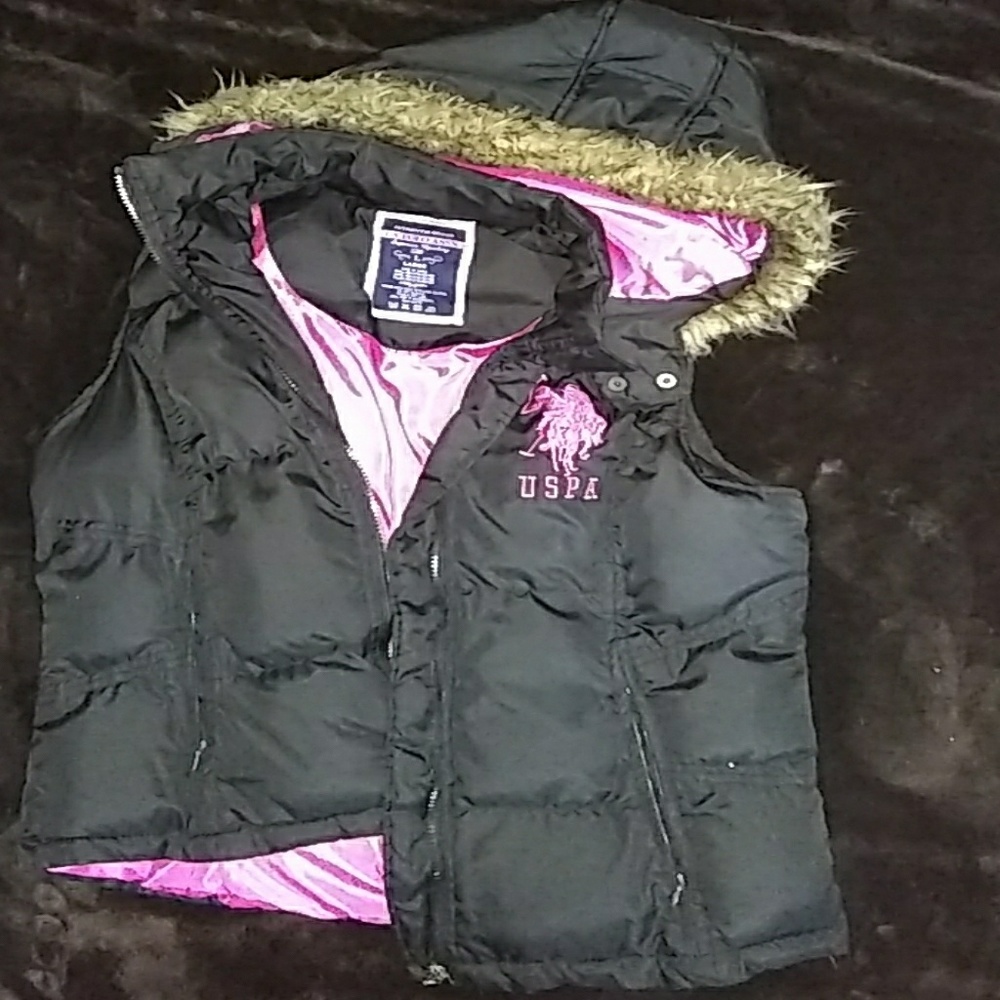 Polo womens puff vest